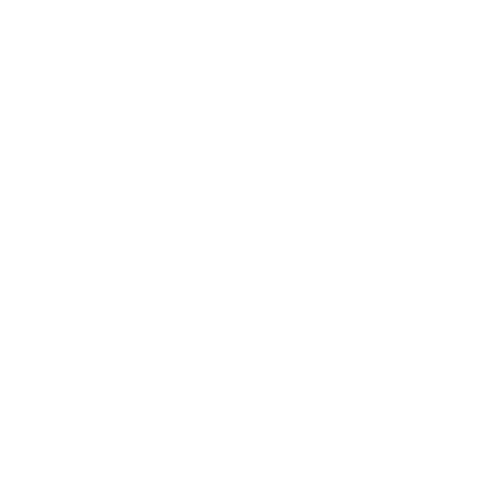white icon of hiking backpack