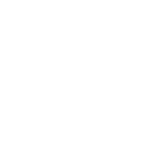 white icon of two hikers on trail